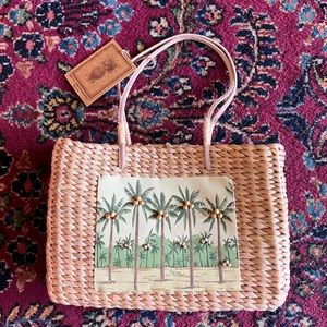 NWT Sun n Sand Straw tote